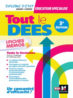 cover image of Tout le DEES en fiches mémos--Diplôme d'état Educateur spécialisé--3e édition--Révision